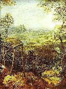 Pieter Bruegel the Elder The Magpie on the Gallows - detail oil painting